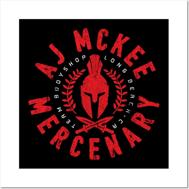 AJ McKee Wall Art by huckblade